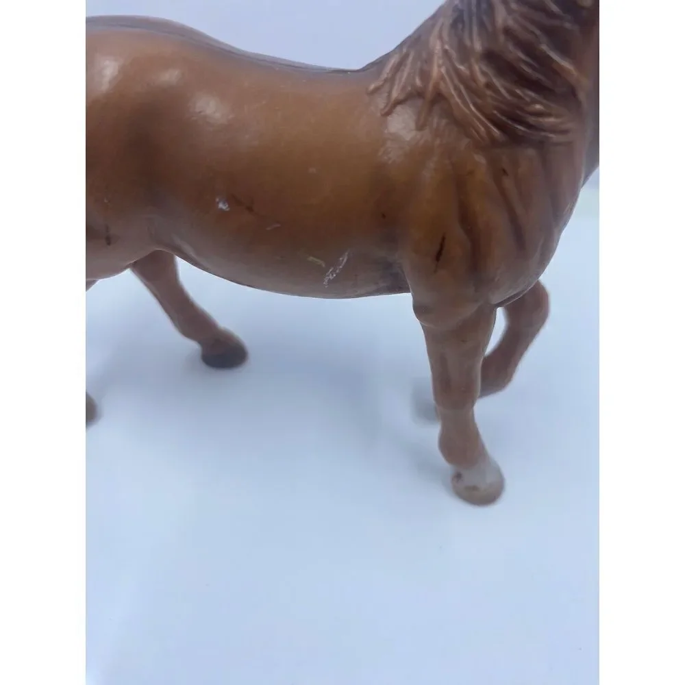 2001 Schleich Walking Chestnut Mare Brown Horse 4
